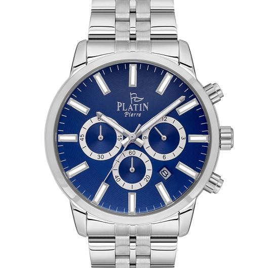 PLATİN PİERRE ERKEK KOL SAATİ