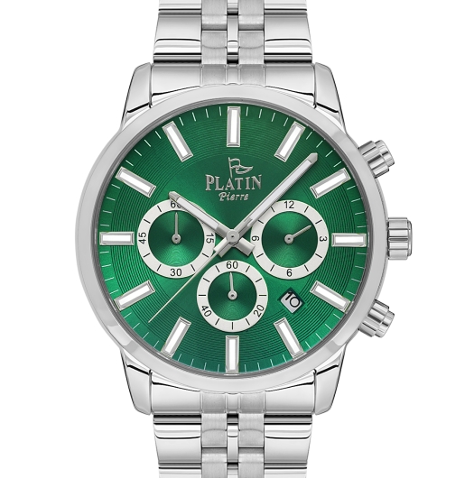 PLATİN PİERRE ERKEK KOL SAATİ