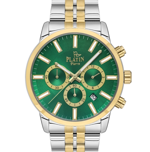 PLATİN PİERRE ERKEK KOL SAATİ