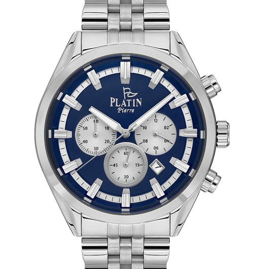 PLATİN PİERRE ERKEK KOL SAATİ