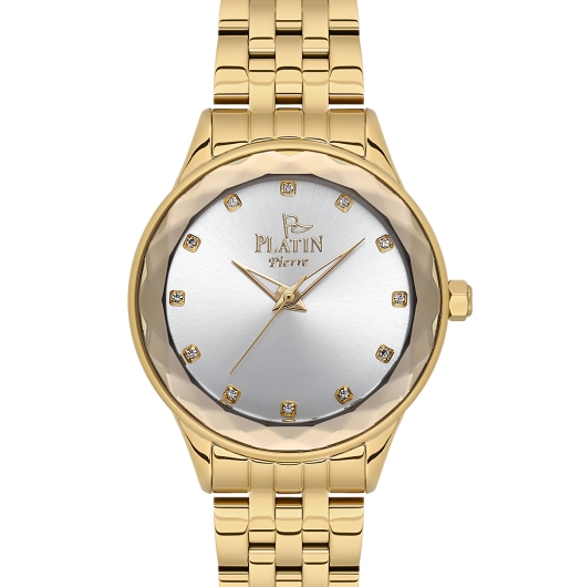 PLATİN PİERRE KADIN KOL SAATİ