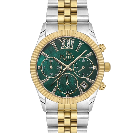 PLATİN PİERRE KADIN KOL SAATİ