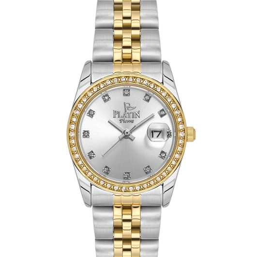 PLATİN PİERRE KADIN KOL SAATİ