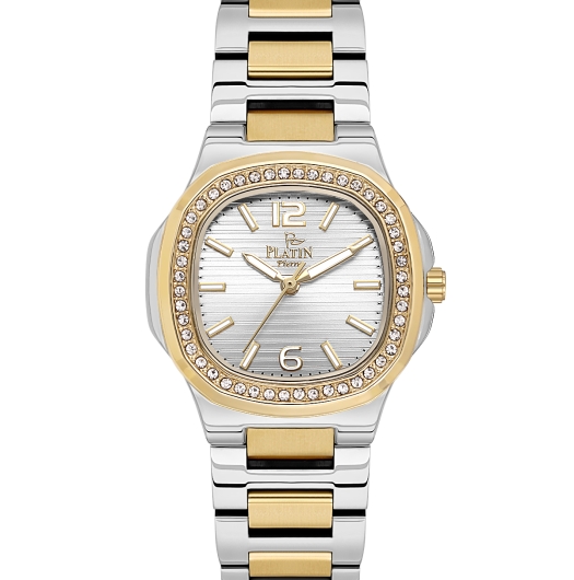 PLATİN PİERRE KADIN KOL SAATİ
