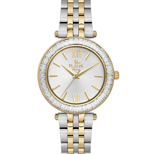 PLATİN PİERRE KADIN KOL SAATİ