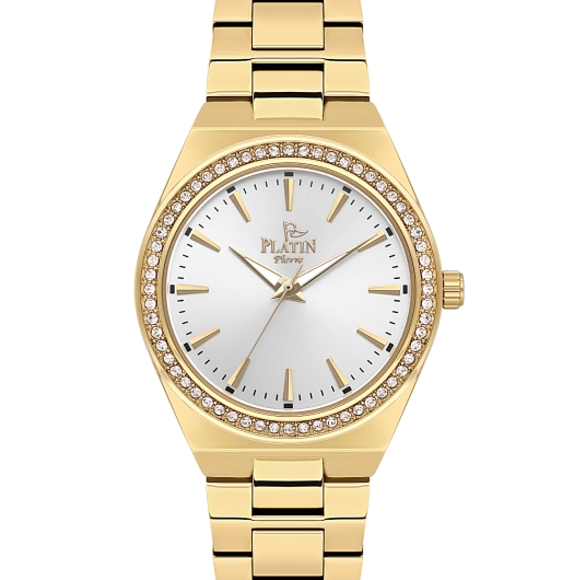 PLATİN PİERRE KADIN KOL SAATİ