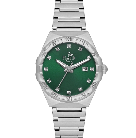 PLATİN PİERRE KADIN KOL SAATİ
