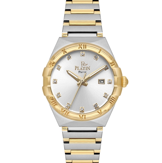 PLATİN PİERRE KADIN KOL SAATİ