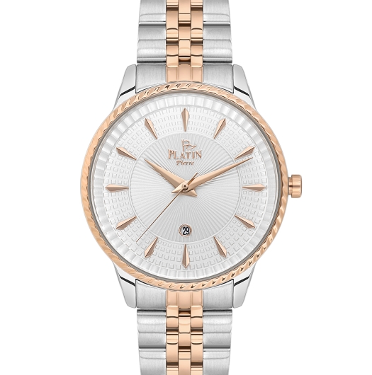 PLATİN PİERRE KADIN KOL SAATİ