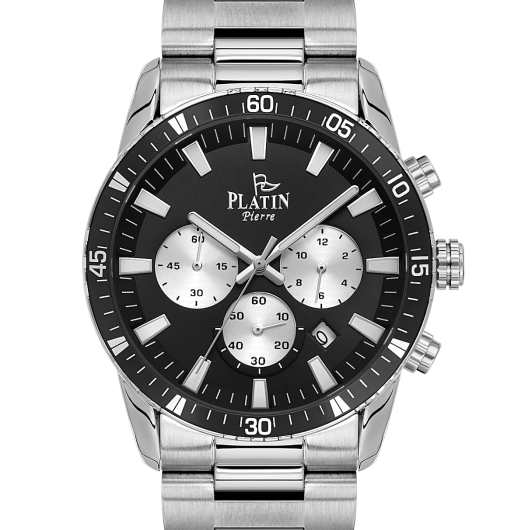 PLATİN PİERRE ERKEK KOL SAATİ