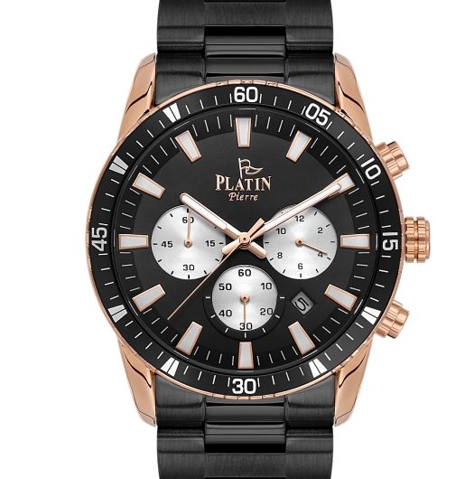 PLATİN PİERRE ERKEK KOL SAATİ