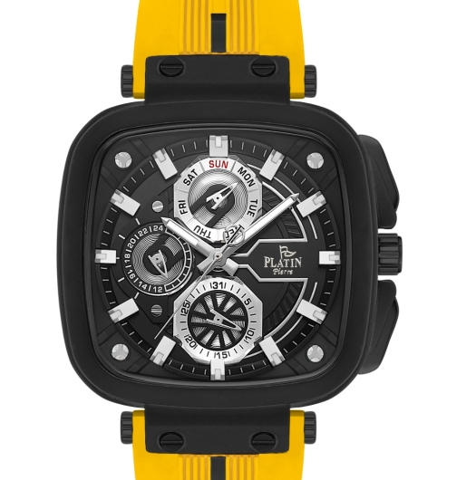 PLATİN PİERRE ERKEK KOL SAATİ