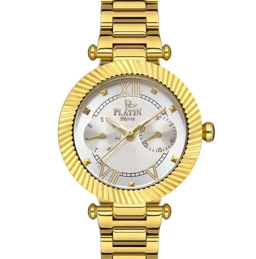 PLATİN PİERRE KADIN KOL SAATİ