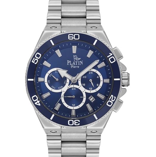 PLATİN PİERRE ERKEK KOL SAATİ
