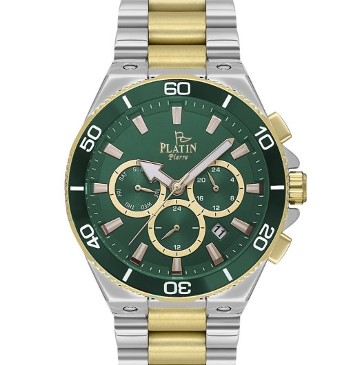 PLATİN PİERRE ERKEK KOL SAATİ