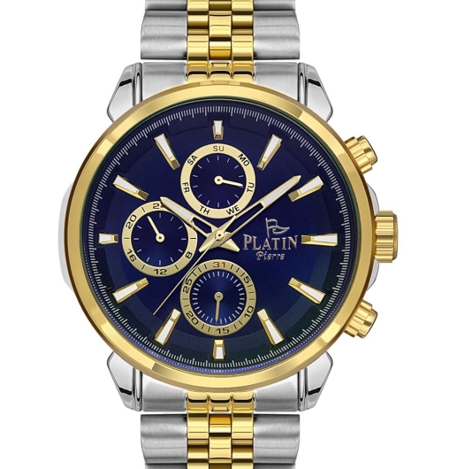 PLATİN PİERRE ERKEK KOL SAATİ