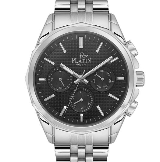PLATİN PİERRE ERKEK KOL SAATİ