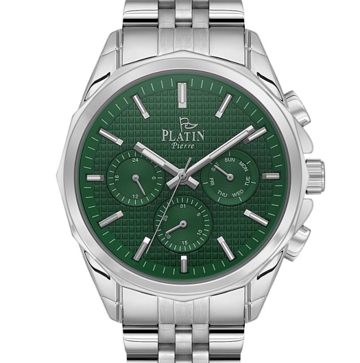 PLATİN PİERRE ERKEK KOL SAATİ