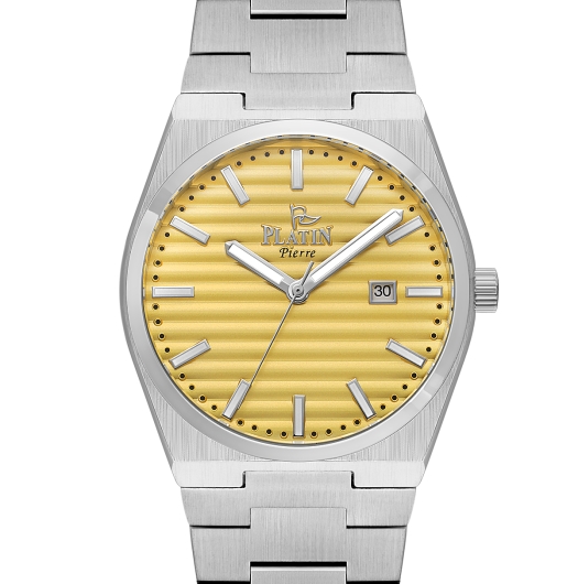 PLATİN PİERRE ERKEK KOL SAATİ