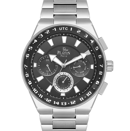PLATİN PİERRE ERKEK KOL SAATİ
