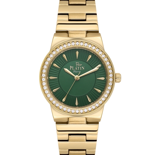 PLATİN PİERRE KADIN KOL SAATİ