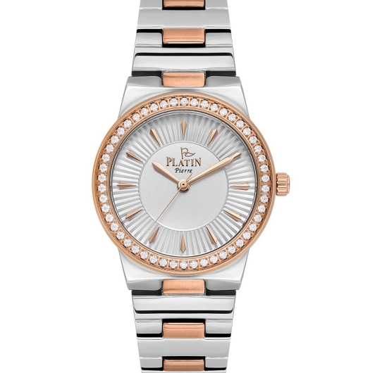 PLATİN PİERRE KADIN KOL SAATİ