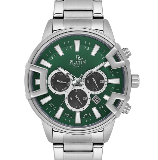 PLATİN PİERRE ERKEK KOL SAATİ