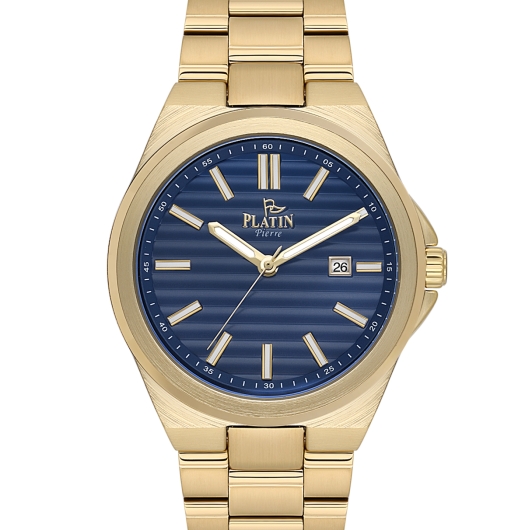 PLATİN PİERRE ERKEK KOL SAATİ