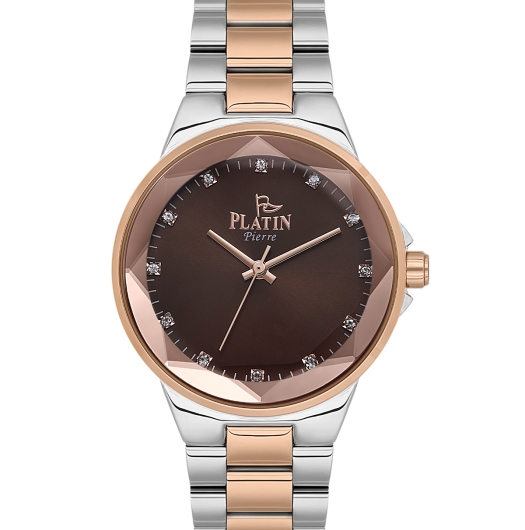 PLATİN PİERRE KADIN KOL SAATİ