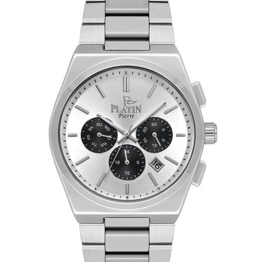 PLATİN PİERRE ERKEK KOL SAATİ