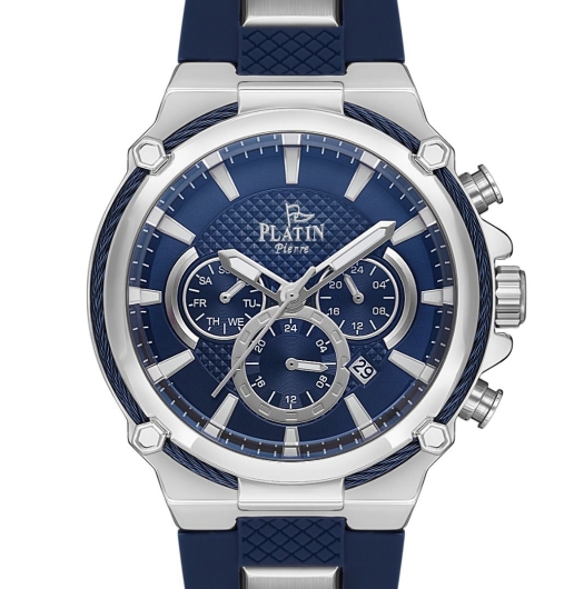 PLATİN PİERRE ERKEK KOL SAATİ