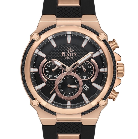 PLATİN PİERRE ERKEK KOL SAATİ