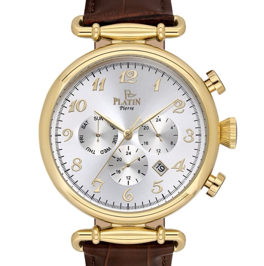 PLATİN PİERRE ERKEK KOL SAATİ