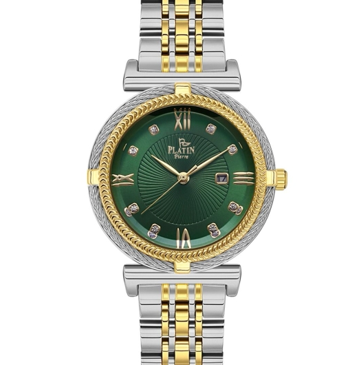 PLATİN PİERRE KADIN KOL SAATİ