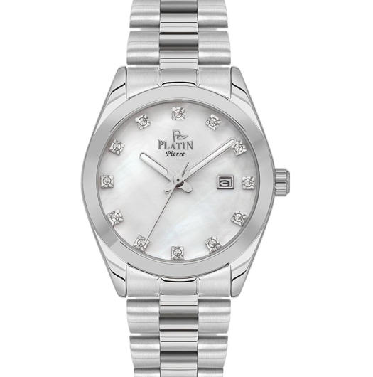 PLATİN PİERRE KADIN KOL SAATİ