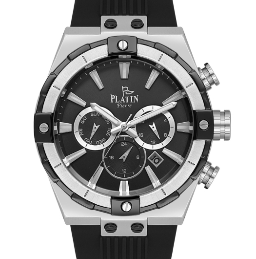 PLATİN PİERRE ERKEK KOL SAATİ