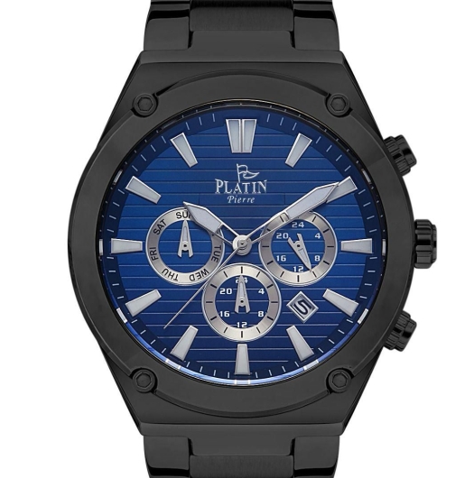 PLATİN PİERRE ERKEK KOL SAATİ