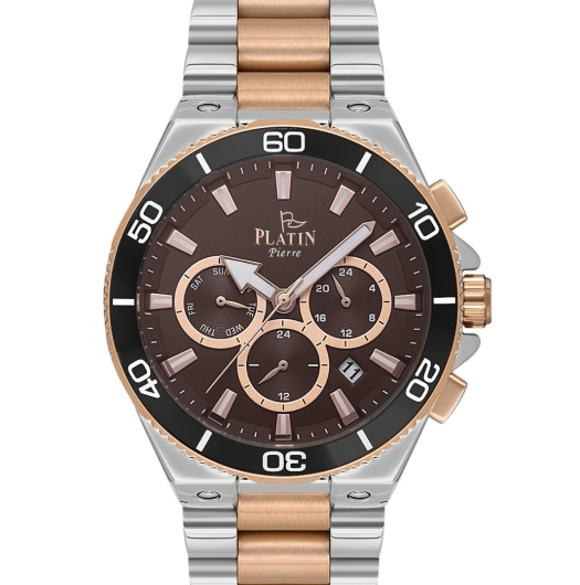 PLATİN PİERRE ERKEK KOL SAATİ