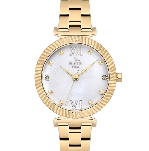 PLATİN PİERRE KADIN KOL SAATİ