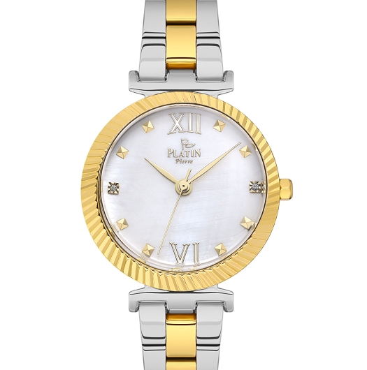 PLATİN PİERRE KADIN KOL SAATİ