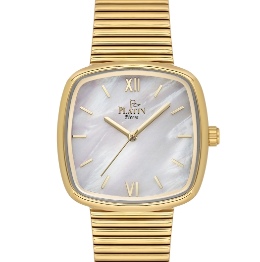 PLATİN PİERRE KADIN KOL SAATİ