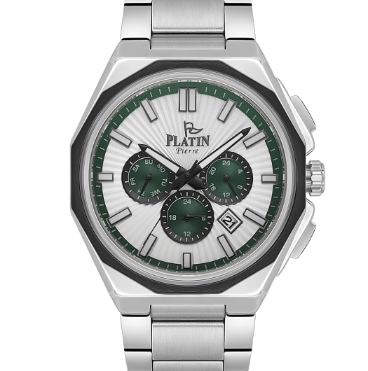 PLATİN PİERRE ERKEK KOL SAATİ