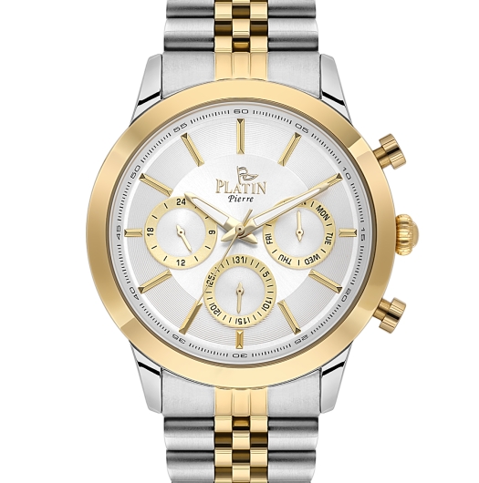 PLATİN PİERRE ERKEK KOL SAATİ