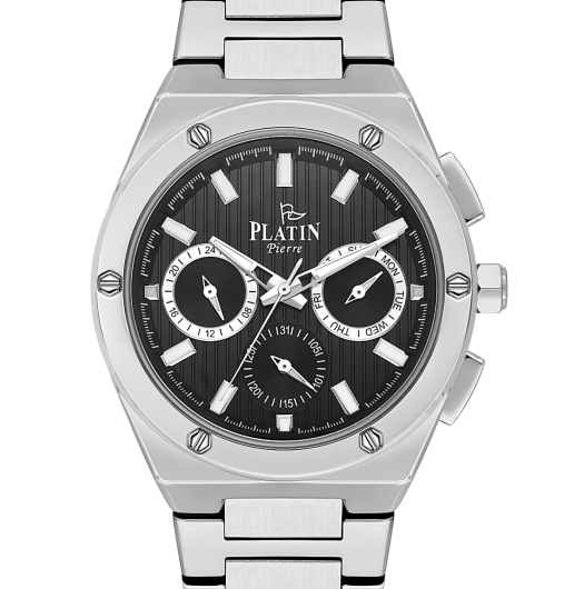 PLATİN PİERRE ERKEK KOL SAATİ