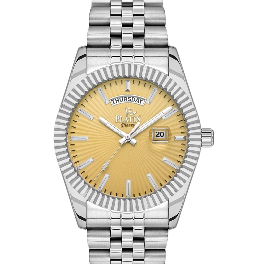 PLATİN PİERRE ERKEK KOL SAATİ
