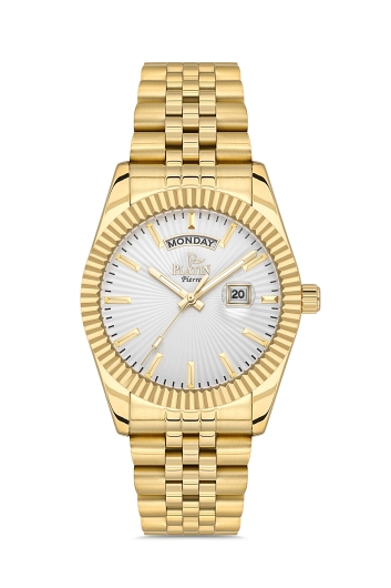 PLATİN PİERRE ERKEK KOL SAATİ