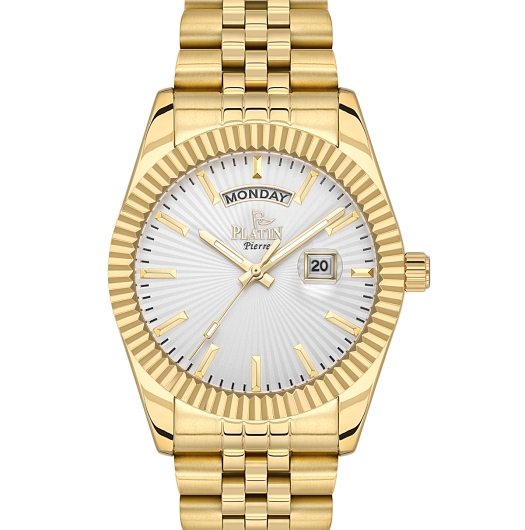 PLATİN PİERRE ERKEK KOL SAATİ