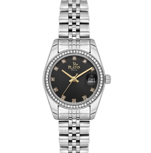 PLATİN PİERRE KADIN KOL SAATİ