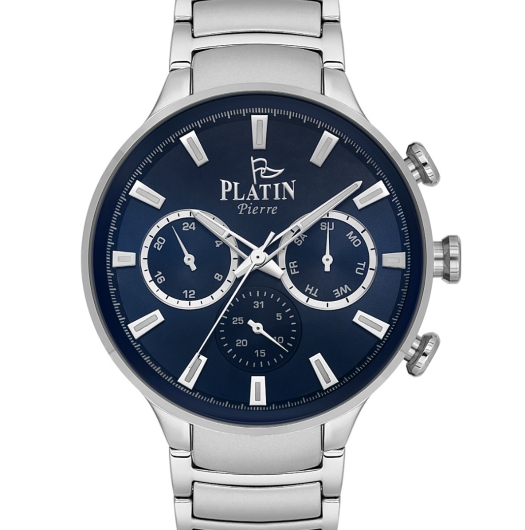 PLATİN PİERRE ERKEK KOL SAATİ