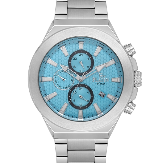 PLATİN PİERRE ERKEK KOL SAATİ
